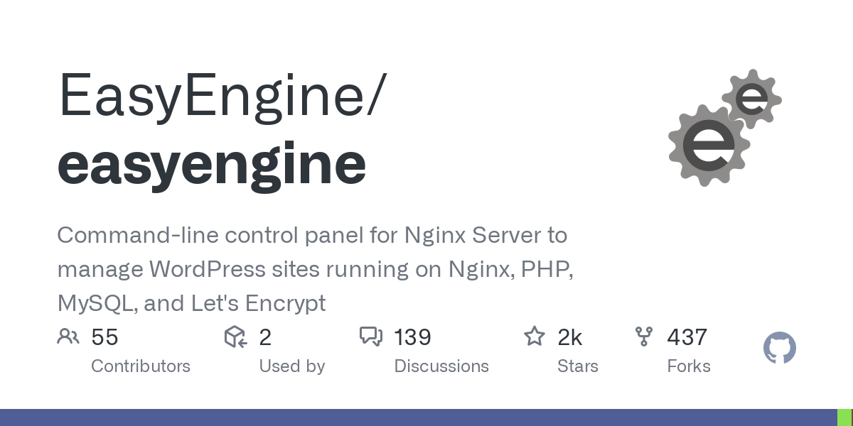 Ringkasan Lengkap EasyEngine Aplikasi Hosting Panel Gratis Tapi Powerfull Ringkasan Lengkap EasyEngine Aplikasi Hosting Panel Gratis Tapi Powerfull