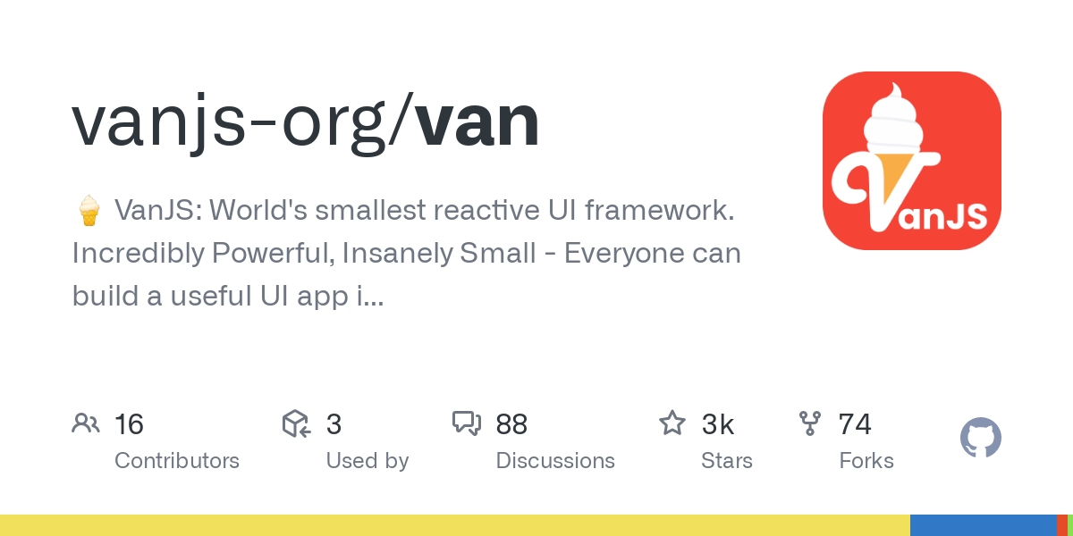 VanJS: Kecanggihan Minimalis di Dunia JavaScript VanJS: Kecanggihan Minimalis di Dunia JavaScript